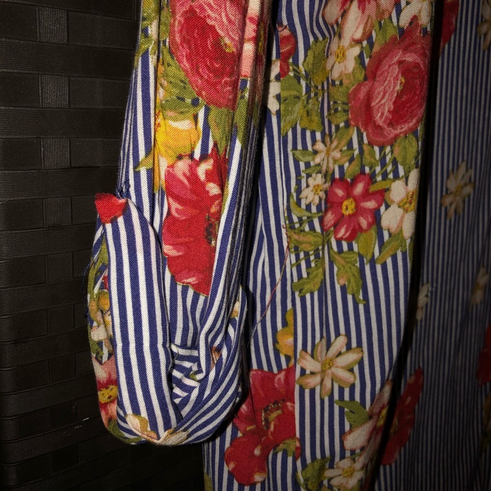 Iky & Me Striped Floral Dress